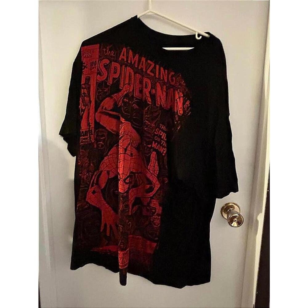 The Amazing Spider-Man Graphic T-Shirt Marvel Mens 2xl